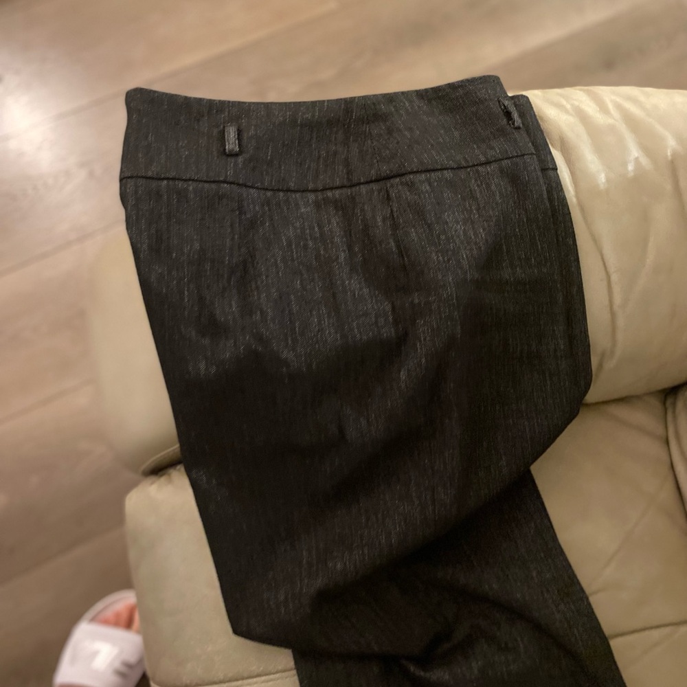 Black Dress Pants with Classic Straight-Leg Cut